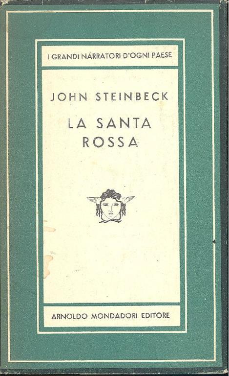 La Santa Rossa - John Steinbeck - copertina