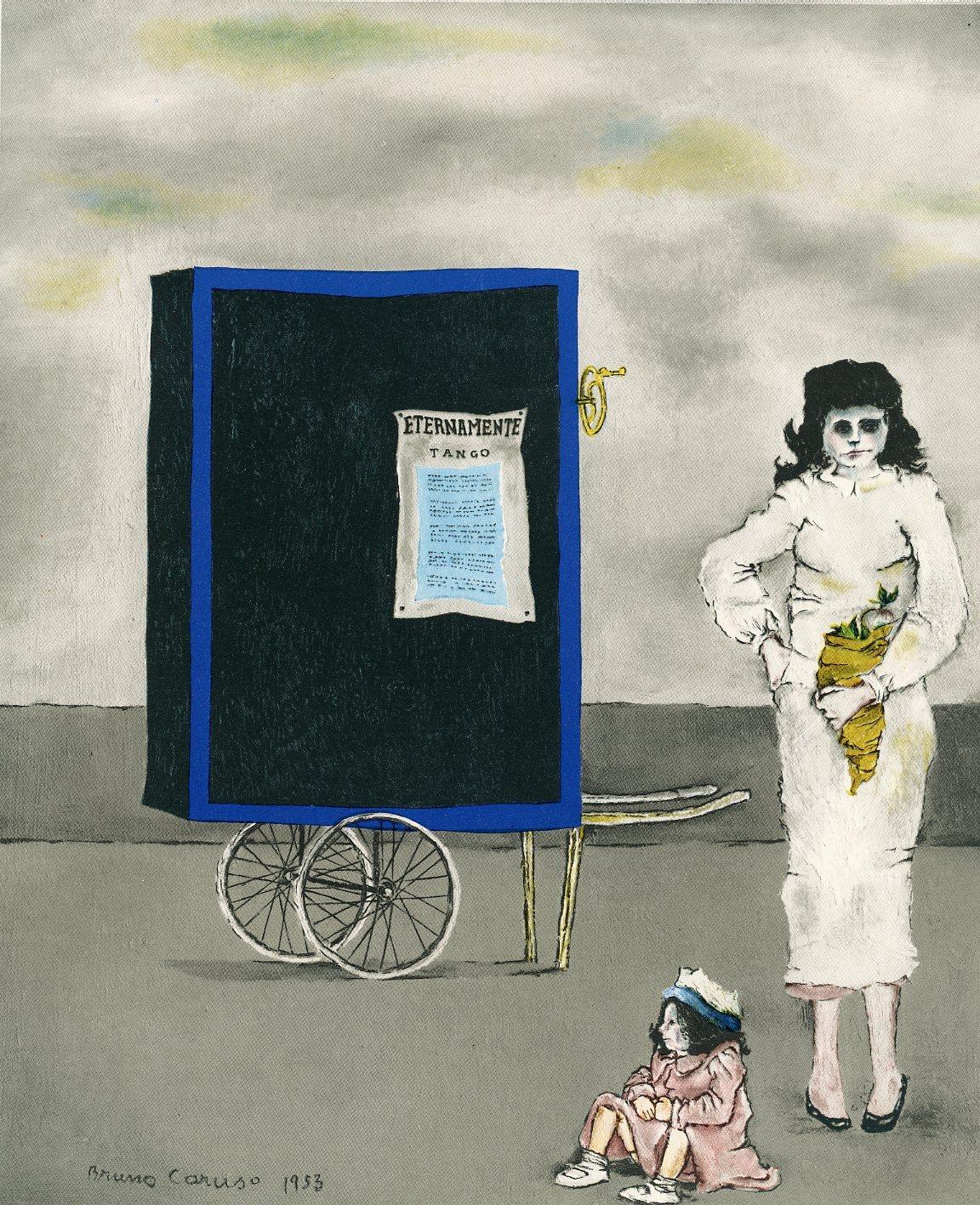 Disegni e dipinti di Bruno Caruso (1952-1955)