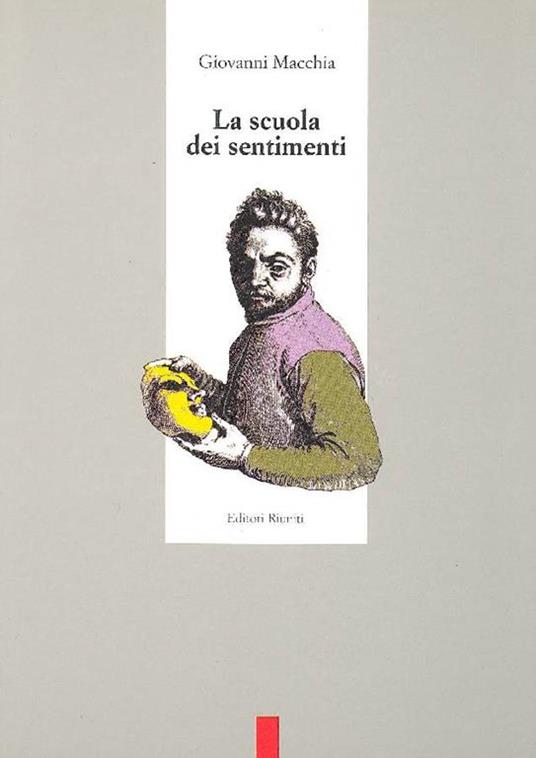 La scuola dei sentimenti - Giovanni Macchia - copertina
