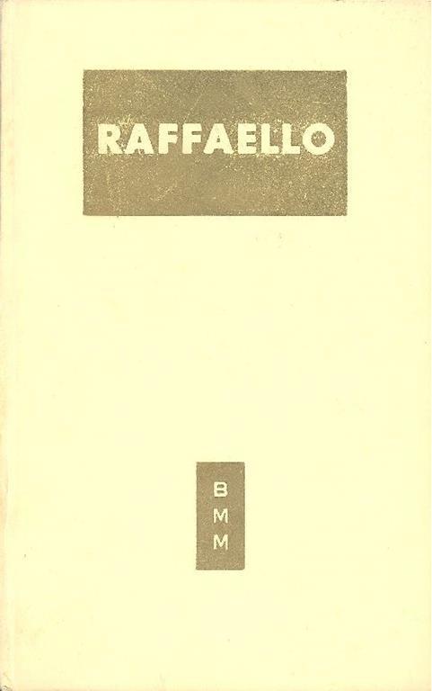 Raffaello - Adolfo Venturi - copertina