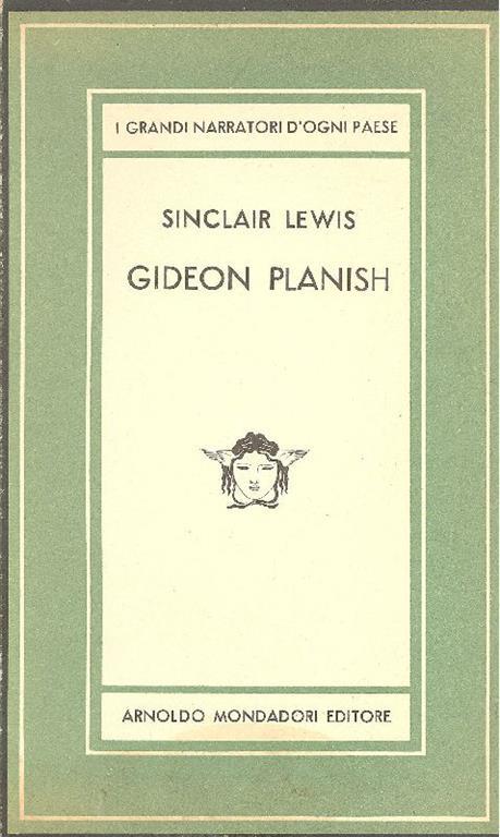 Gideon Planish - Sinclair Lewis - copertina