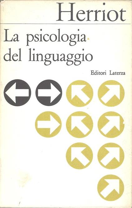 La psicologia del linguaggio - Peter Herriot - copertina