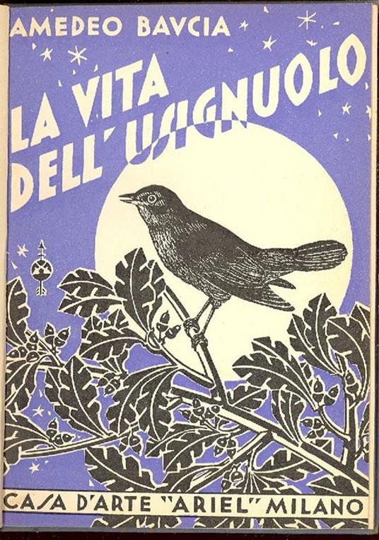 La vita dell'usignuolo - Amedeo Baucia - copertina