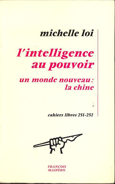 L' intelligence au puvoir - Michelle Loi - copertina