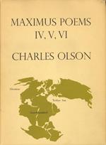 Maximus poems IV V VI