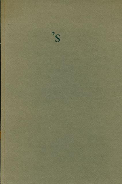 S - Cid Corman - copertina