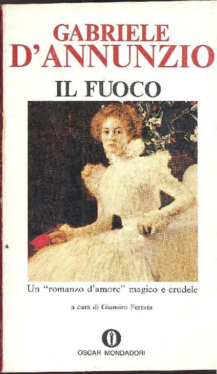 Il fuoco - Gabriele D'Annunzio - copertina
