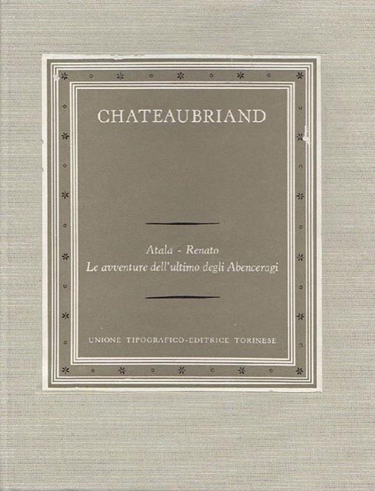 Racconti - François-René de Chateaubriand - copertina
