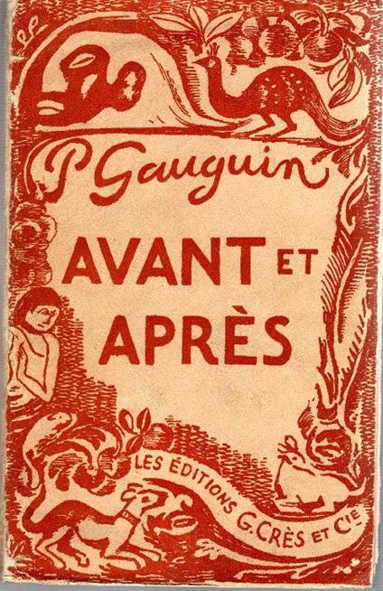 Avant et après - Paul Gauguin - copertina
