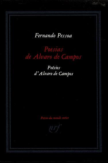 Poesias de Alvaro de Campos - Fernando Pessoa - copertina