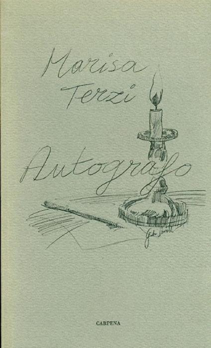Autografo - Marisa Terzi - copertina