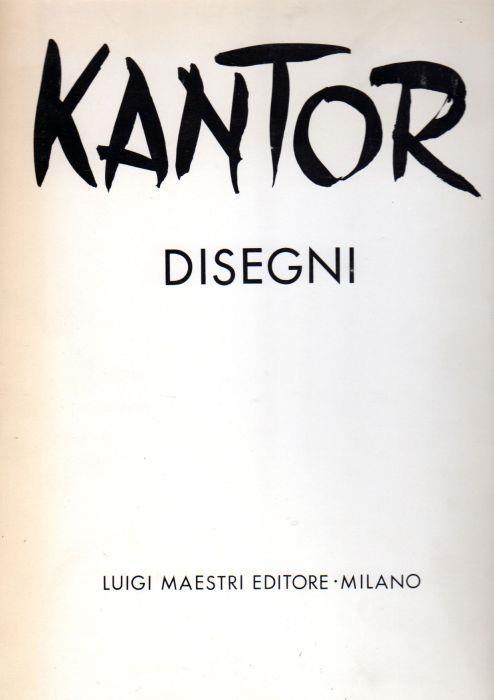 Manuel Kantor. Disegni - Manuel Kantor - copertina