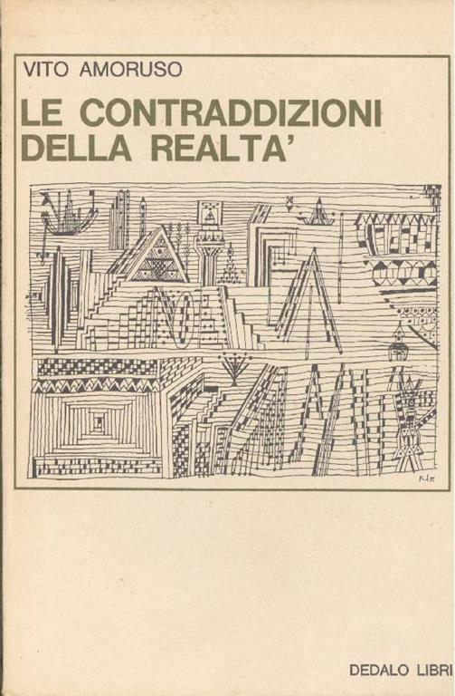 Le Contraddizioni della realtà. La narrativa italiana degli anni '50 e '60 - Vito Amoruso - copertina
