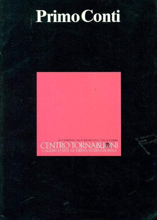 Primo Conti. Opere recenti - Primo Conti - copertina