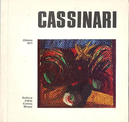 Cassinari - Lionello Venturi - copertina