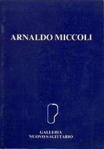 Arnaldo Miccoli. Mostra personale. Olii e tecniche miste