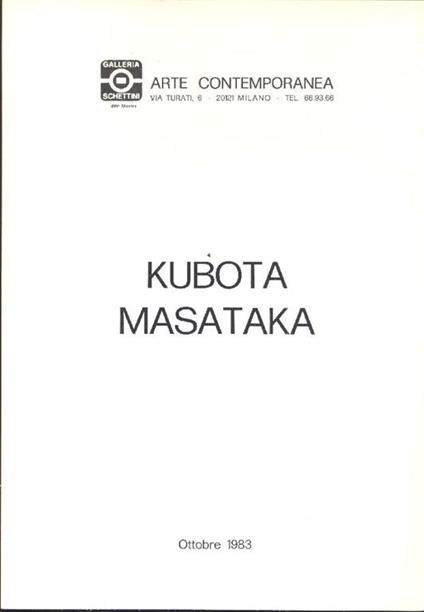 Kubota Masataka - Masataka Kubota - copertina