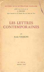 Les Lettres Contemporaines