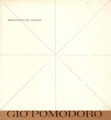 Giò Pomodoro - Giò Pomodoro - copertina