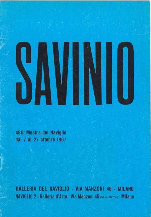 Savinio - Alberto Savinio - copertina