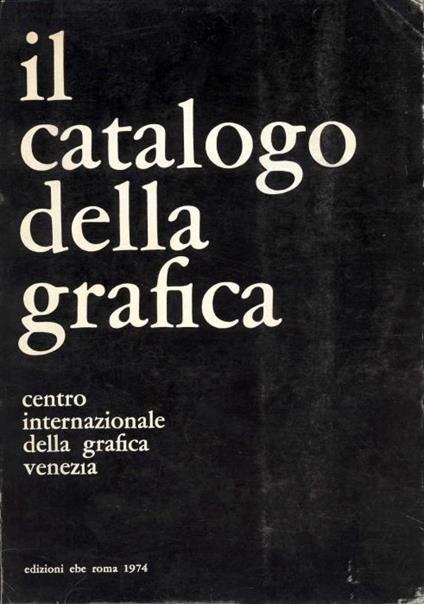 Il catalogo della grafica - Francesco Franco - copertina
