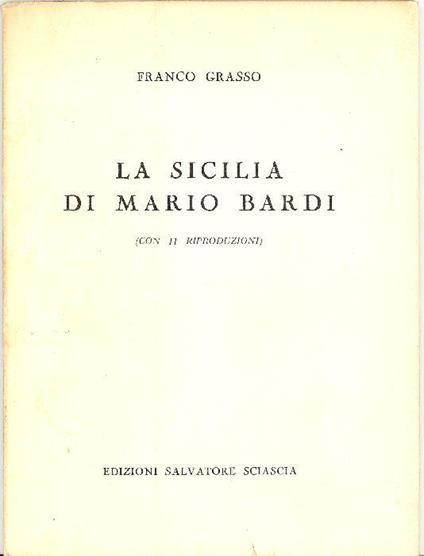 La Sicilia di Mario Bardi - Franco Grasso - copertina