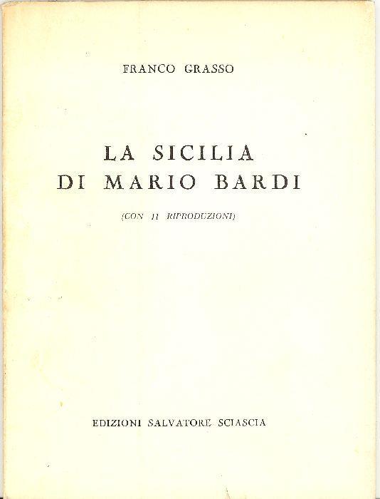 La Sicilia di Mario Bardi - Franco Grasso - copertina