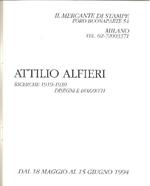 Attilio Alfieri. Ricerche 1919-1939. Disegni e Bozzetti