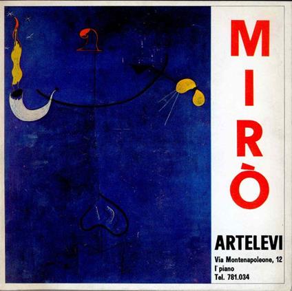 J. Mirò. Opere scelte dal 1924 al 1960 - Joan Miró - copertina