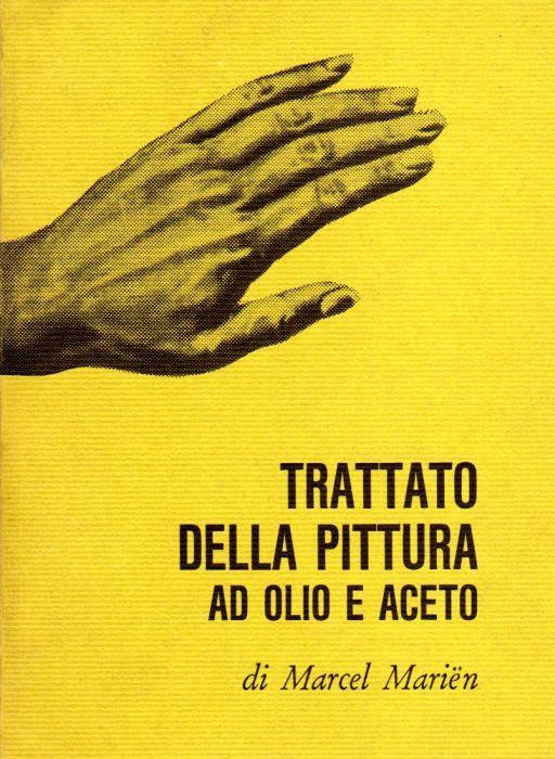 Trattato della pittura ad olio e aceto - Marcel Marien - copertina
