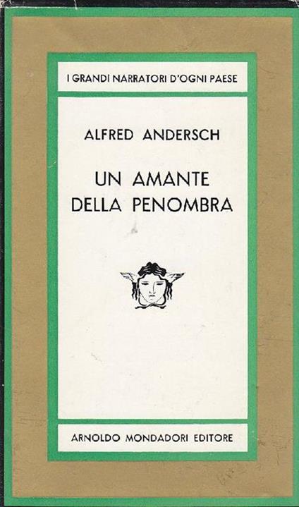 Un amante della penombra - Alfred Andersch - copertina
