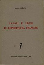 Saggi e idee di letteratura francese