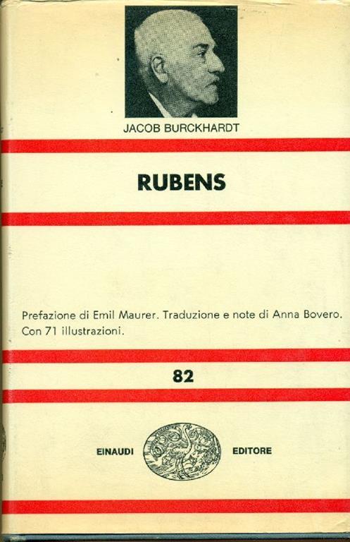 Rubens - Jacob Burckhardt - copertina