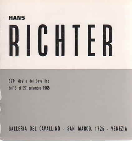 Hans Richter - Hans Richter - copertina