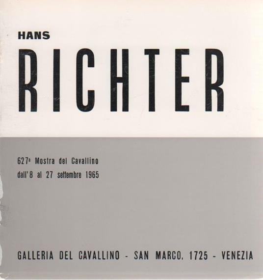 Hans Richter - Hans Richter - copertina