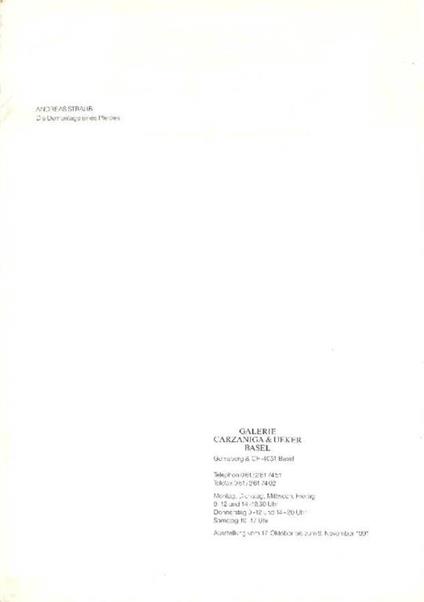 Andreas Straub. Die Demontage eines Pferdes - Andreas Straub - copertina