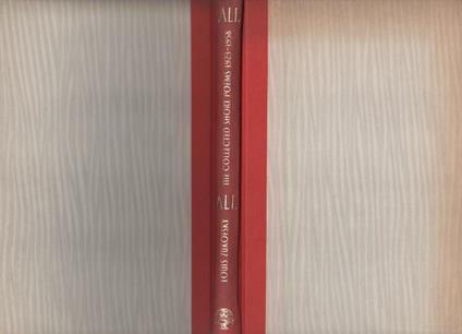 All. The collected short poems 1923-1958 - Louis Zukofsky - copertina