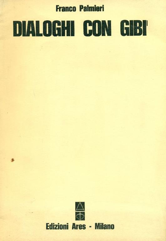 Dialoghi con Gibì - Franco Palmieri - copertina