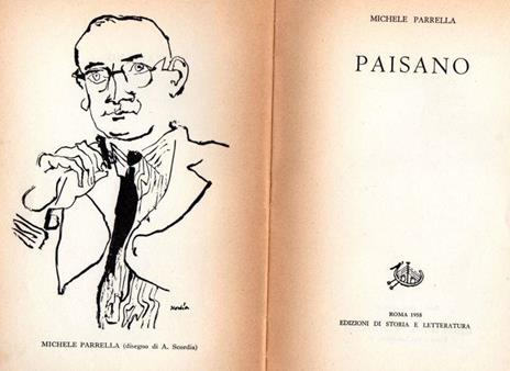 Paisano. Poesie - Michele Parrella - copertina