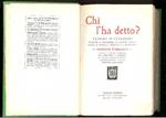 Chi l'ha detto?
