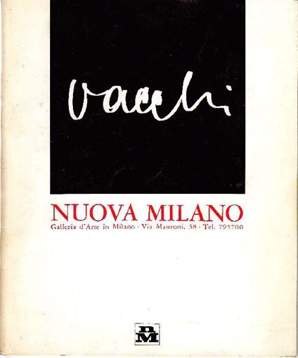 Vacchi - Sergio Vacchi - copertina