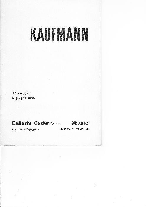 Herbert Kaufmann - Herbert Kaufmann - copertina