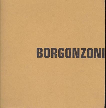 Borgonzoni - Aldo Borgonzoni - copertina