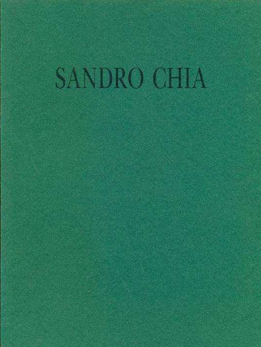 Sandro Chia - Luigi Meneghelli - copertina