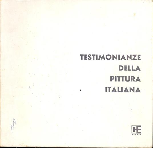 Testimonianze della pittura italiana - Franco Miele - copertina