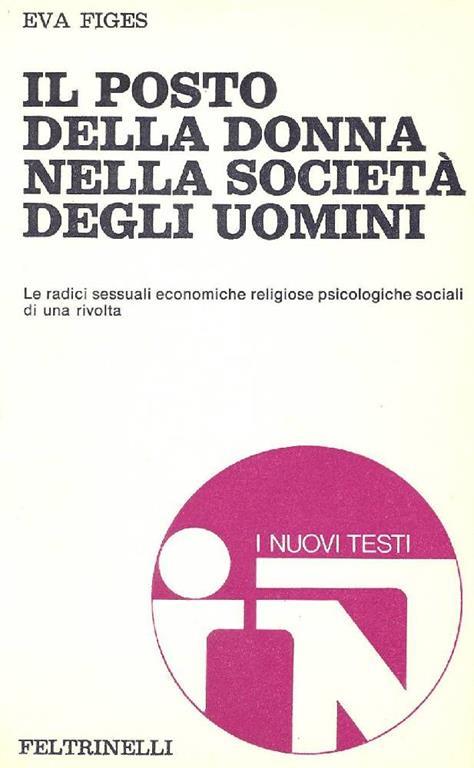 Il posto della donna nella società degli uomini - Eva Figes - copertina