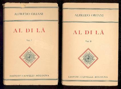 Al di là - Alfredo Oriani - copertina