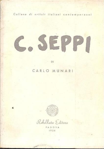 Cesarina Seppi - Carlo Munari - copertina