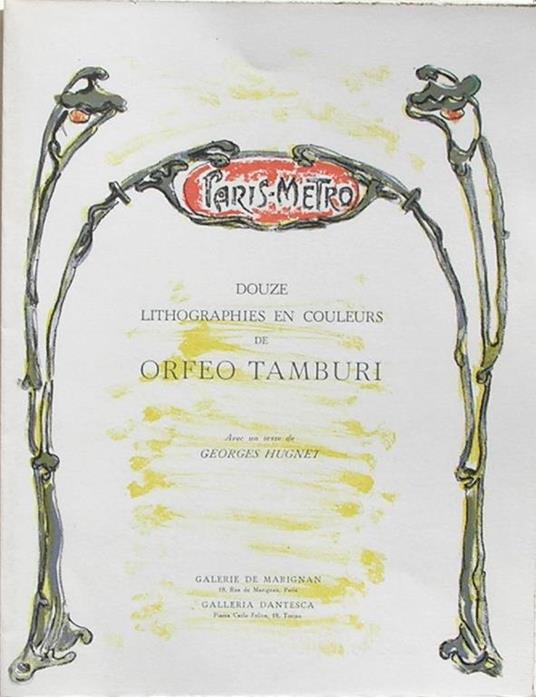 Paris-Metro - Georges Hugnet - 3