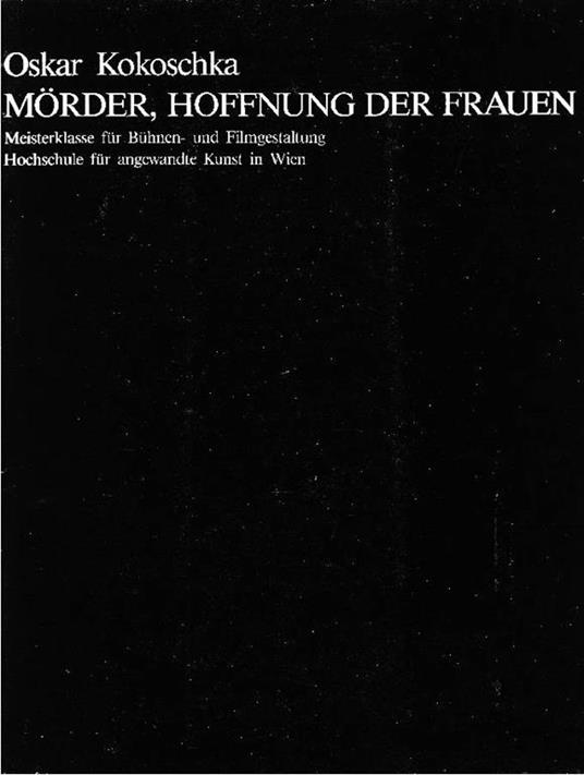 Oskar Kokoschka. Morder, Hoffnung der Frauen - Oskar Kokoschka - copertina